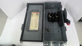 Square D Hu363AWK Safety Switch 100 Amp 600 Vac