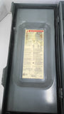 Square D Hu363AWK Safety Switch 100 Amp 600 Vac