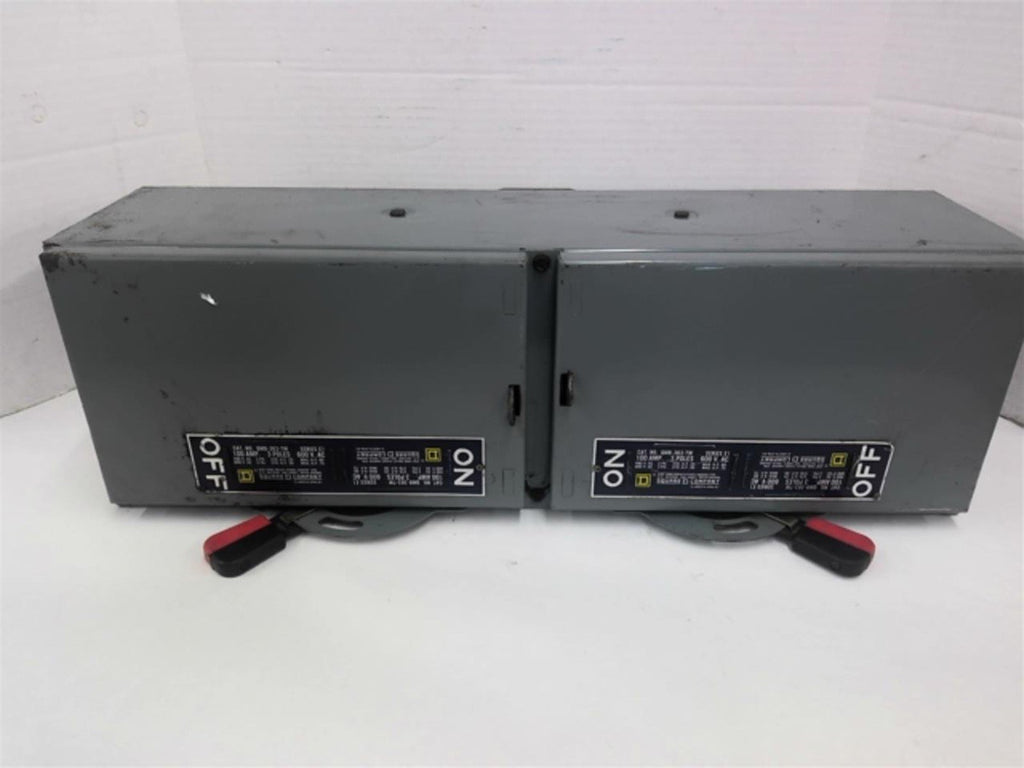 Square D QMB-363-TW QMB Fusible Switch 100 Amp 3 Pole 600 V