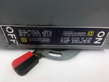 Square D QMB-363-TW QMB Fusible Switch 100 Amp 3 Pole 600 V