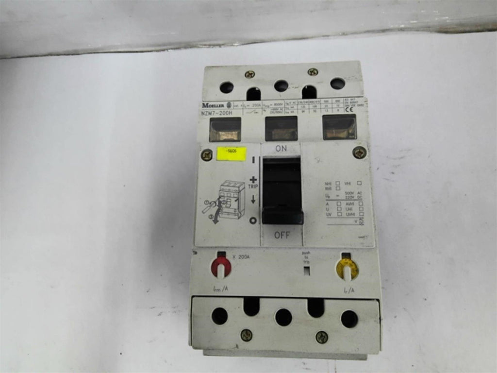 Moeller NZM7-200H Breaker 200 Amp