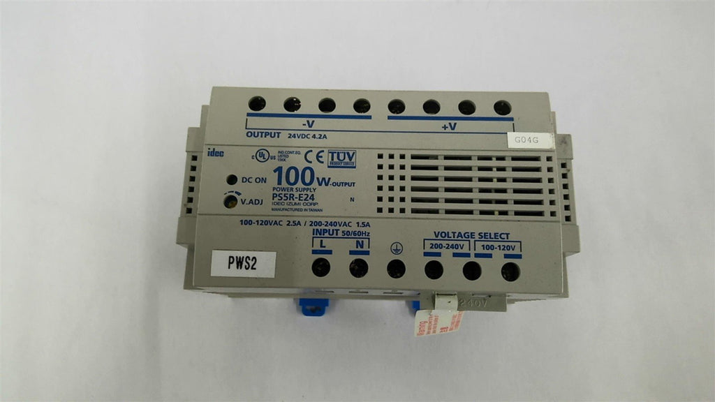 Idec PS5R-E24 Power Supply 100 W 24 VDC 4.2 Amp