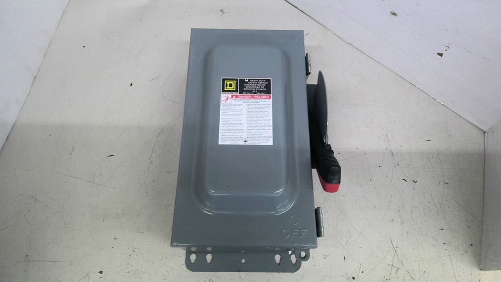 Square D H362AWK Fusible Safety Switch 60A 600 Vac