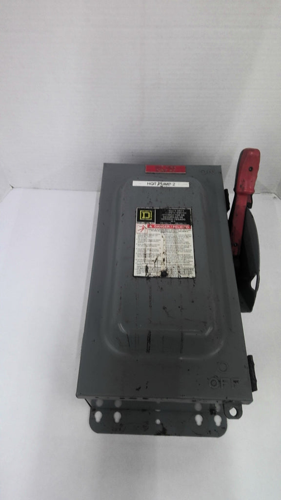 Square D HU362AWK 60 Amp Non-Fusible Safety Switch 600 volts