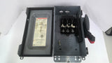 Square D HU362AWK 60 Amp Non-Fusible Safety Switch 600 volts