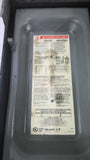 Square D HU362AWK 60 Amp Non-Fusible Safety Switch 600 volts