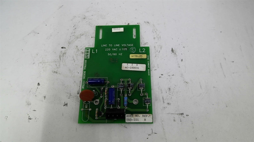 Industrial Indexing Systems Ac-100031 Circuit Board