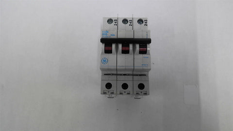 GE V-Line D15 Circuit Breaker 15 Amps 277/480 Volts