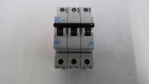 GE V-Line D10 Circuit Breaker 10 Amp 277/480 volts