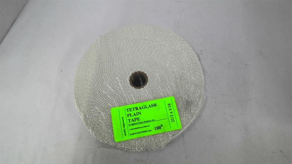 Darco Southern Tetraglas Plain Tape 2 1/2x1/16 100Ft