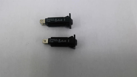 Potter & Brumfield W28-XQ1A-15 Circuit Breaker 15 Amp Lot Of 2