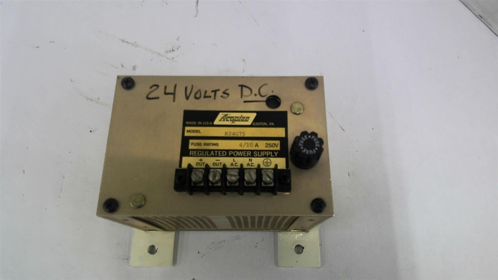 Acopian B24G75 Regulated Power Supply 250 Volts