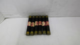 Fusetron FRS 6 1/4 Fuse Lot of 6