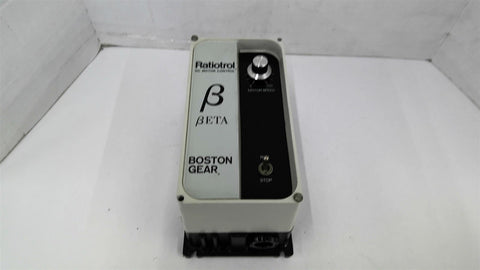Boston Gear RB1 S Ratiotrol DC Motor Controller 90 Vdc Armature 50 Vdc Field