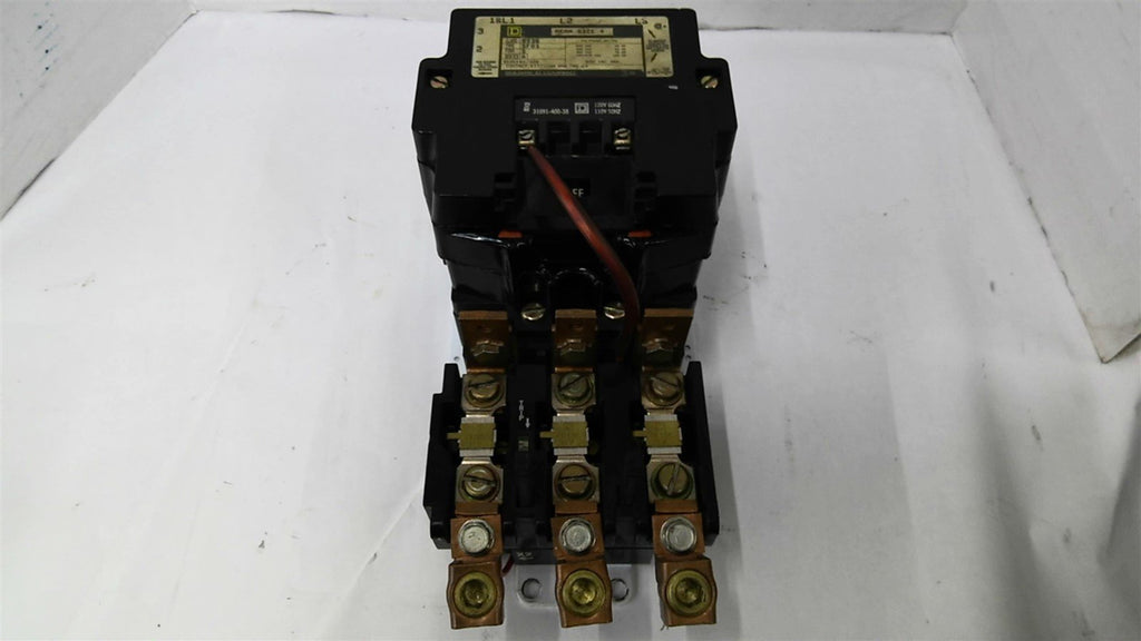 Square D 8536 SF01 Size 4 Contactor 460 Volt 100 HP