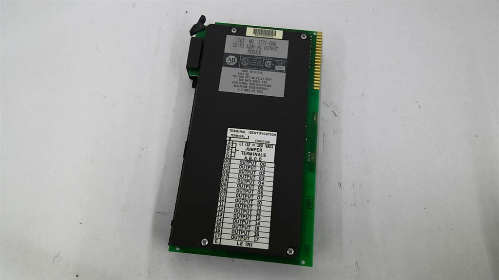 Allen Bradley 1771-OAD 12 To 120V AC Output Module