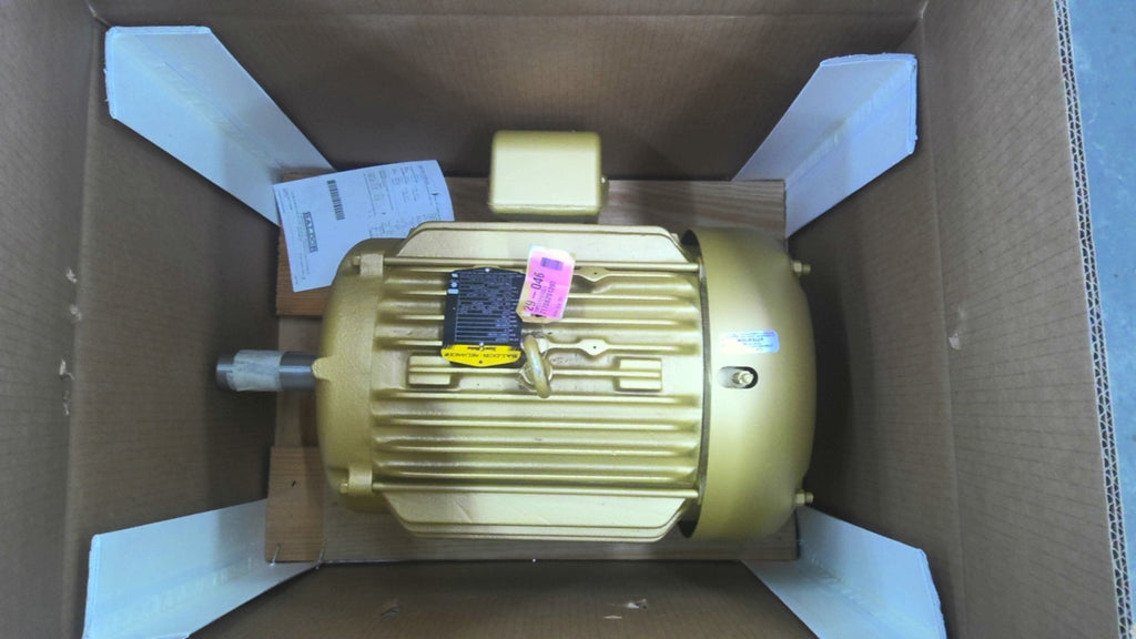 Baldor EM2333T 15Hp AC Motor 1800 Rpm 4P 3Ph 254T 230/460V TEFC 60Hz
