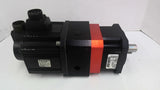 Mitsubishi HC-SF102K Servo Motor 2000 RPM with DT115-010 Gearhead 10:1 Ratio