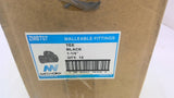 Matco-Notca ZMBT07 Tee Black 1-1/2" Malleable Fittings Box of 12