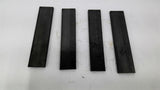 Carbon Vanes for Vacuum Pump Lot of 4