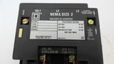 Square D 8536 SD01V02 Starter Size 2 460 Volt 25 Hp