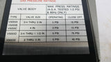 Honeywell V4055D 1035 Fluid Power Actuator 110/120 Volts