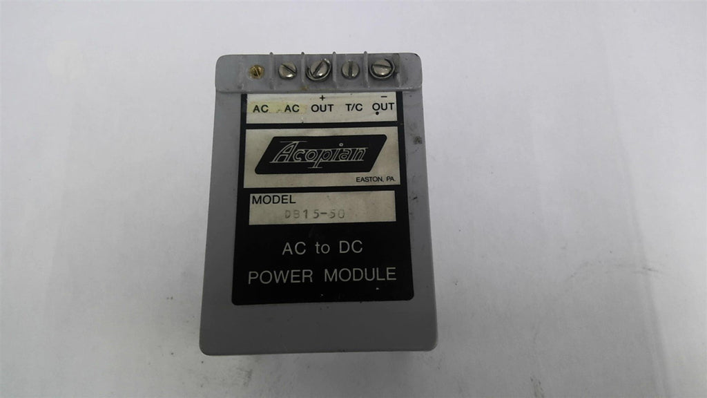 Acopian DB15-50 AC to DC Power Module