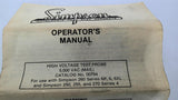 Simpson 00794 High Voltage Test Probe 5000 Volts A C