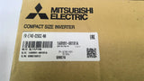 Mitsubishi FR-E740-026SC-NA Inverter 480 Volt 400 HZ 2.6 Amp