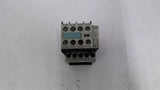 Siemens 3RH1140-1BB40 Control Relay 460 Volts 10 Amp