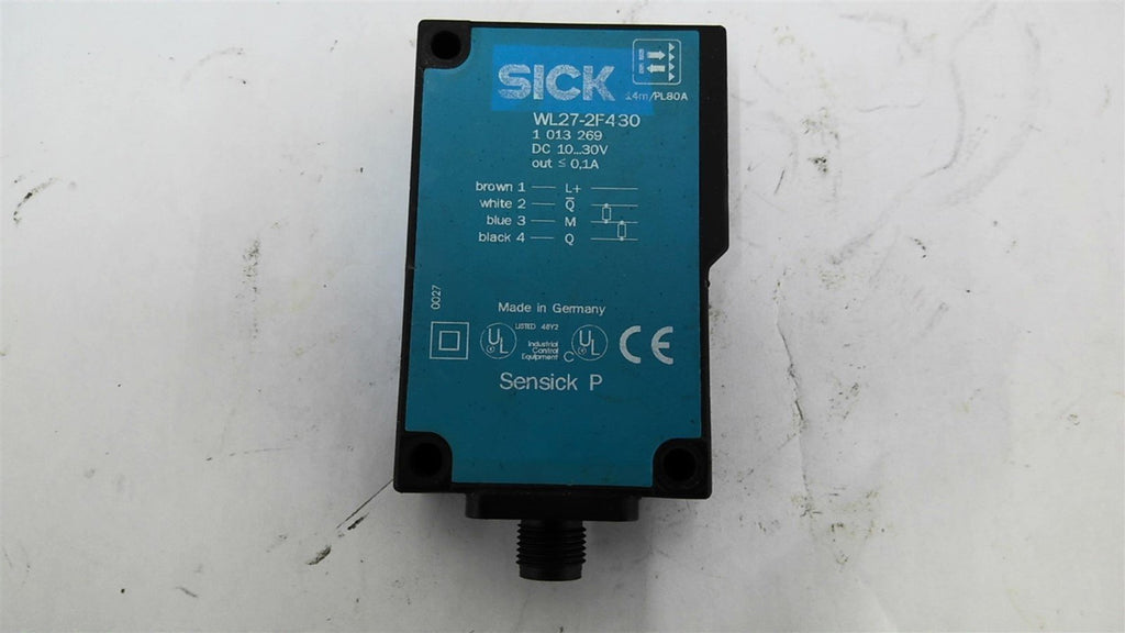 SICK WL27-2F430 Sensor 10-30 Volts