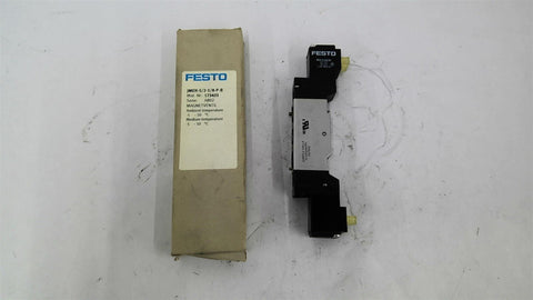 Festo JMEH-5/2-1/8-P-B Solenoid Valve MEH-3-24V DC Coil