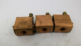 ILCSO C0-8 1000 250MCM Post Connector Lot of 3