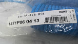 ROHS 4m-PA-4x6-R1/4 Air Hose Lot Of 3