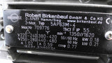 Robert Birkenbeul 5AP63M-4 0.18 KW 3 PH 220-240 V 1350/1620 Rpm 60 HZ