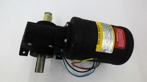 Baldor 1/2 HP AC Gear Motor Single Phase 115 VAC 11:1 Ratio 320 RPM