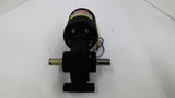 Baldor 1/2 HP AC Gear Motor Single Phase 115 VAC 11:1 Ratio 320 RPM