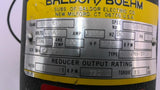 Baldor 1/2 HP AC Gear Motor Single Phase 115 VAC 11:1 Ratio 320 RPM