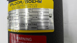 Baldor 1/2 HP AC Gear Motor Single Phase 115 VAC 11:1 Ratio 320 RPM