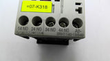 Siemens 3RH1140-1BB40 Contactor 10 amp 600 volts