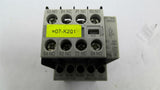 Siemens 3RH1140-1BB40 Contactor 10 Amp 600 Volts with 3RH1911-1GA22