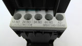 Siemens 3RH1140-1BB40 Contactor 10 Amp 600 Volts with 3RH1911-1GA22