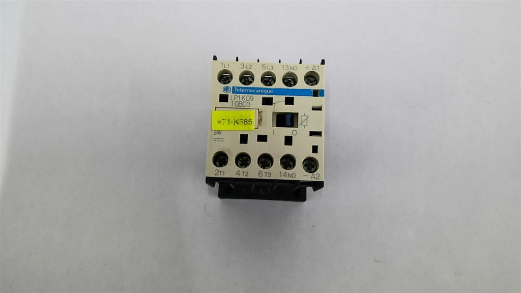 Telemecanique LP1K0910D3 Contactor 480 volts 5 Hp