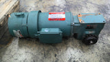 Reliance P56H3441U 3/4 Hp AC Gear Brake Motor 30:1 Ratio 3/4 HP 208-230/460-480