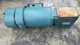 Reliance P56H7213P-VX 3/4Hp Gear Brake Motor 30:1 Ratio 208-230/460 Volts