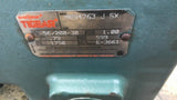 Reliance P56H7213P-VX 3/4Hp Gear Brake Motor 30:1 Ratio 208-230/460 Volts