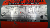Reliance P56H7213P-VX 3/4Hp Gear Brake Motor 30:1 Ratio 208-230/460 Volts
