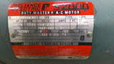 Reliance P56H3441U-SX 3/4Hp Gear Brake Motor 30:1 Ratio 230/460V 1800 Rpm