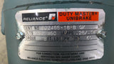 Reliance P56H3441U-SX 3/4Hp Gear Brake Motor 208-230/460 30:1 Ratio 1800 Rpm