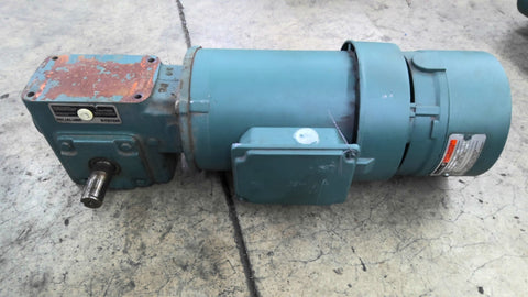 Reliance P56H3441U-SX 3/4Hp Gear Motor 30:1 Ratio 230/460 Volts